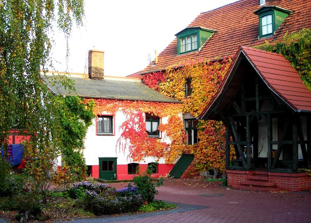 Ferienwohnung Auf Ehem. Alten Bauernhof 리벤발데 외부 사진